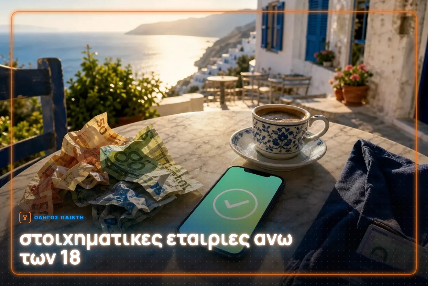 στοιχηματικες εταιριες ανω των 18